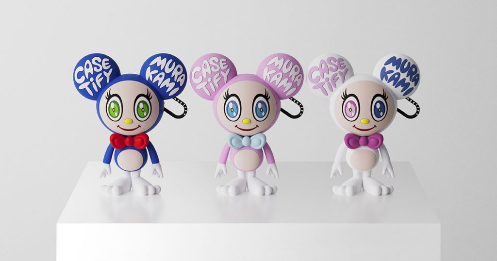 村上隆與CASETiFY聯名MR.DOB立體耳機保護殼