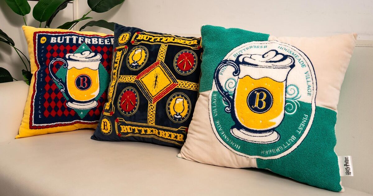 哈利波特快閃店抱枕