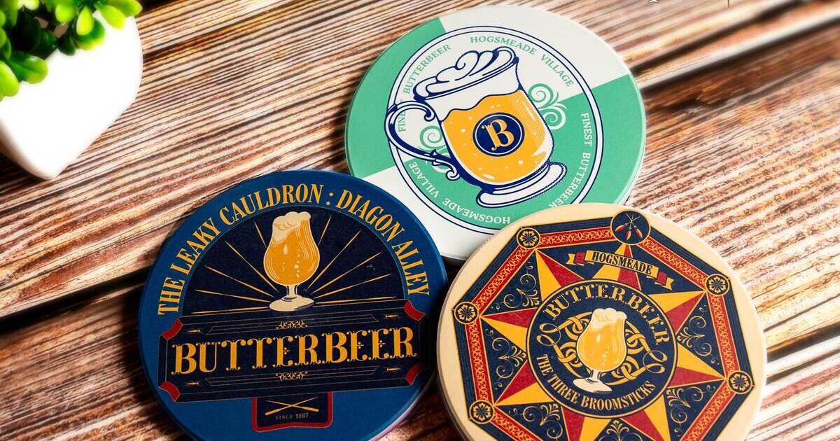 哈利波特快閃店陶瓷杯墊