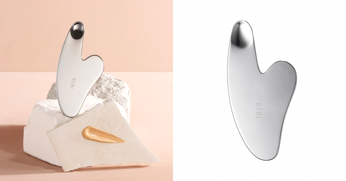 1028 心形粉底抹刀