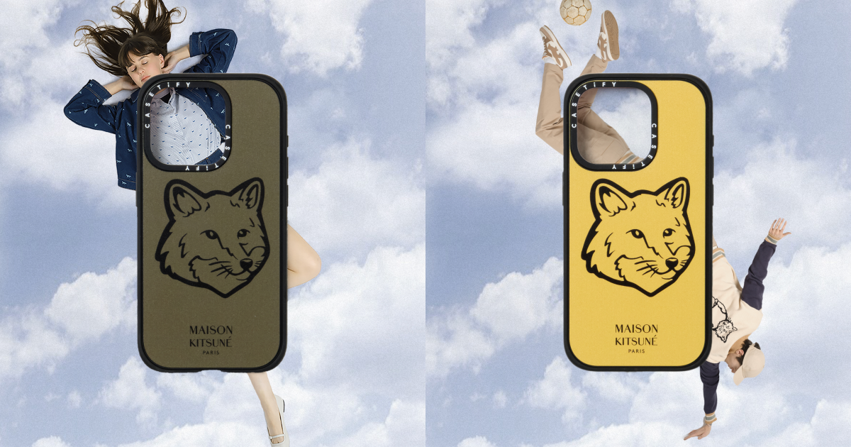 Maison Kitsuné x CASETify聯名手機殼