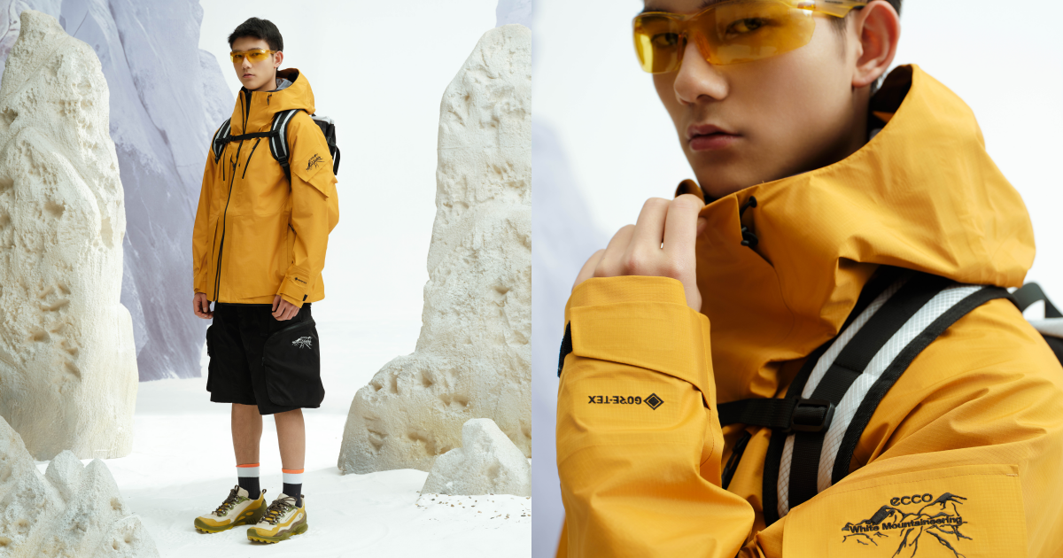 GORE-TEX三層工裝外套與SORONA®親膚面料與AIRDOT®輕盈機能布料