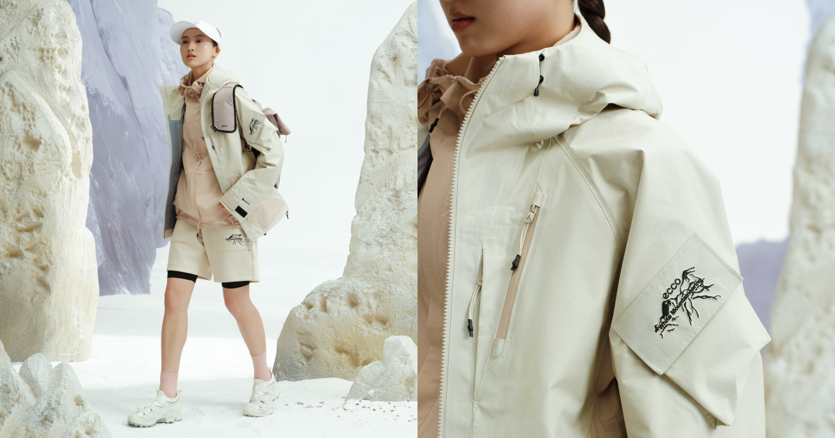 GORE-TEX三層工裝外套與SORONA®親膚面料與AIRDOT®輕盈機能布料