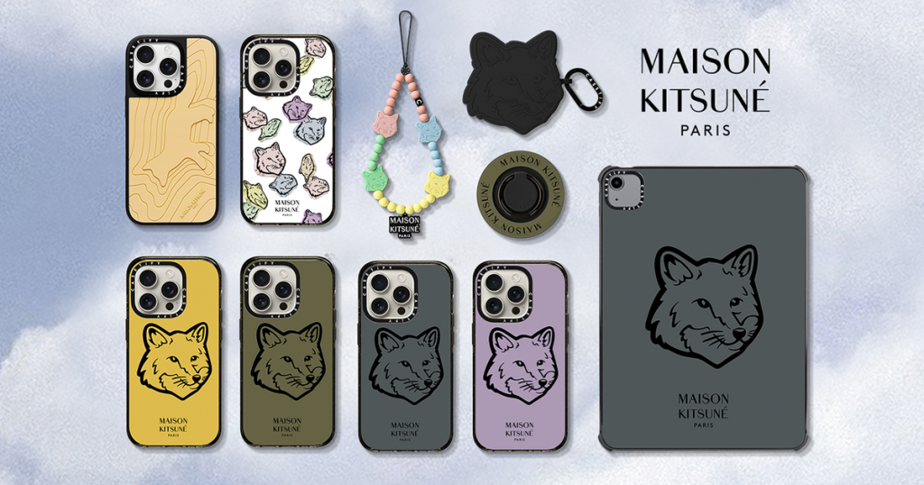 Maison Kitsuné x CASETiFY的珍藏版特別套裝