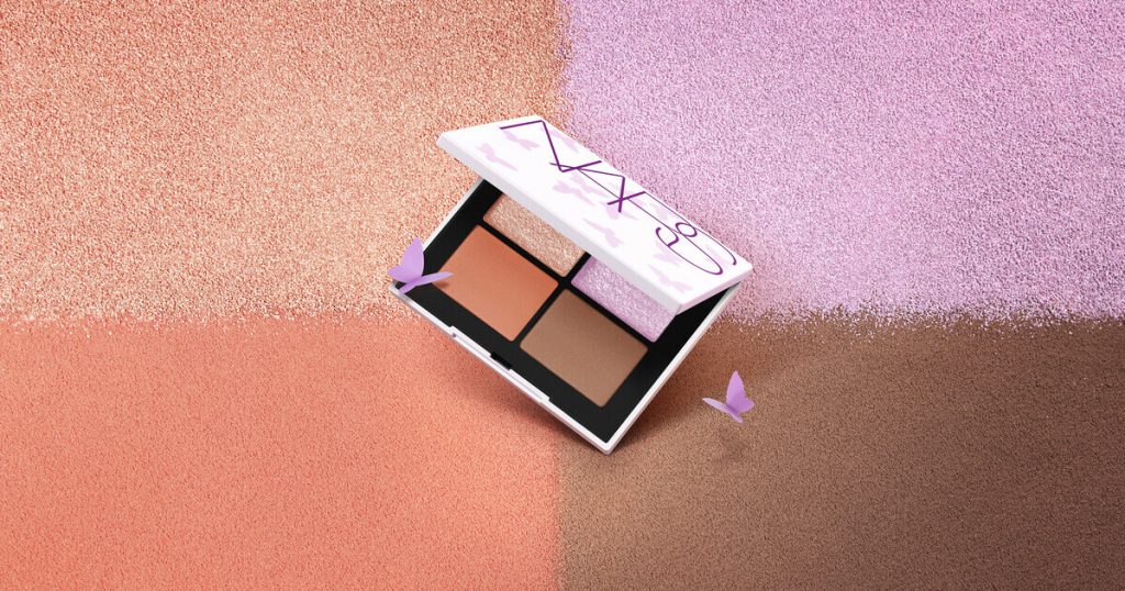 蝴蝶小彩盤 - 四色眼彩盤流光蝶羽版