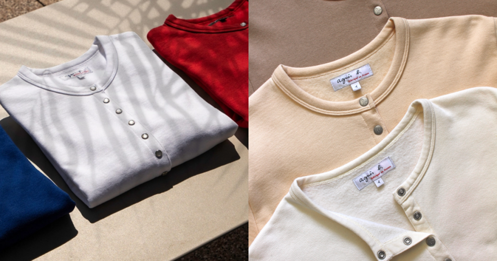 agnès b.開襟外套