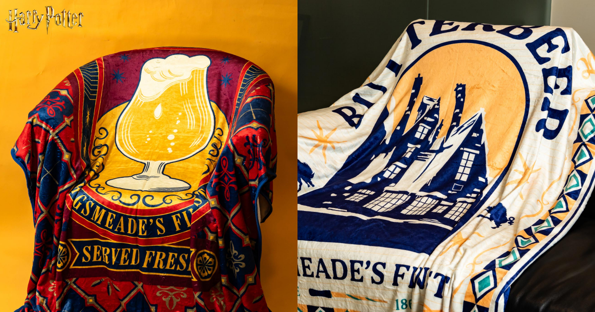 哈利波特快閃店毛毯