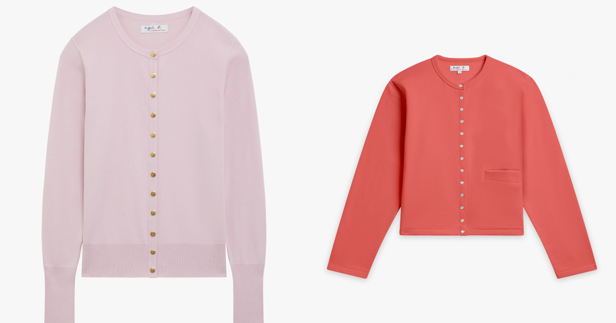 agnès b.開襟外套