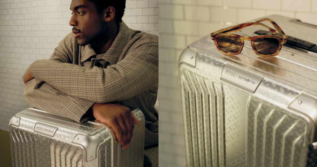 BOSS x Samsonite聯名行李箱