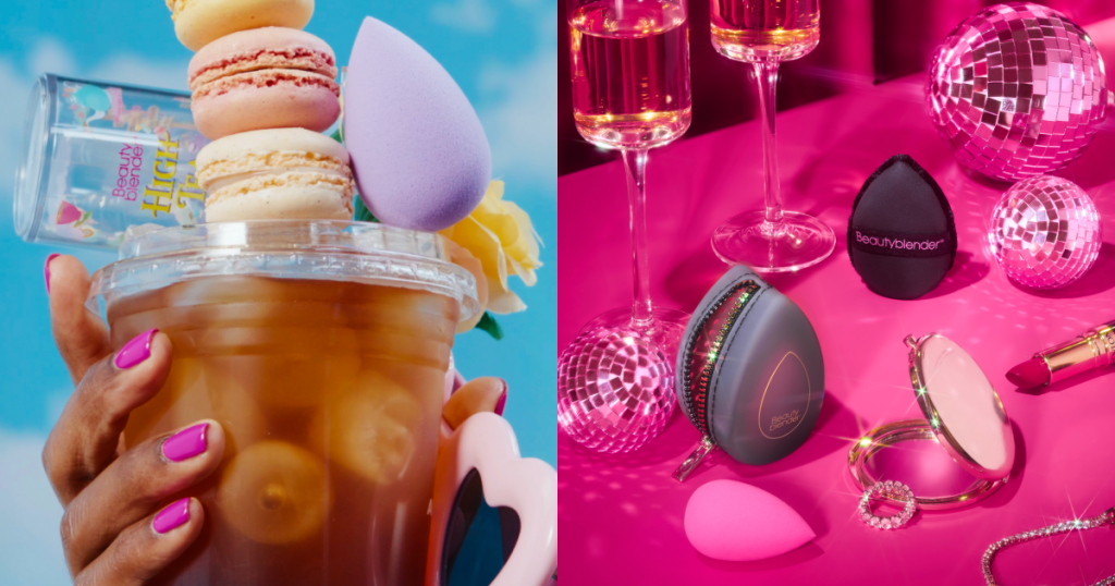 025春夏聚會 日夜完美妝容小心機 Beautyblender®原創美妝蛋-「紫色午茶」 X「午夜閨蜜限定組」