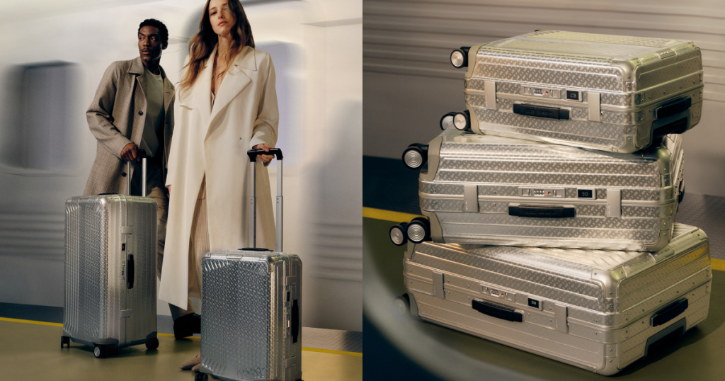 BOSSxSamsonite聯名行李箱