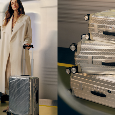 BOSSxSamsonite聯名行李箱