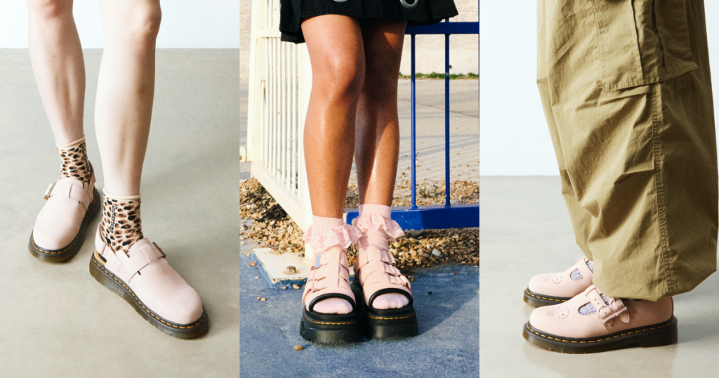 Mary Jane 粉紅瑪莉珍鞋、Mattison 3S 粉紅三帶涼拖鞋、orge ll 粉紅懶人鞋