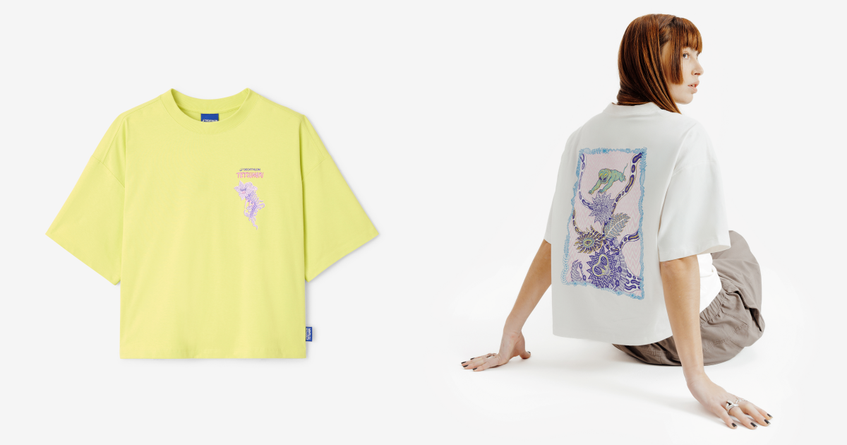 狄卡儂短版 Oversize T-Shirt