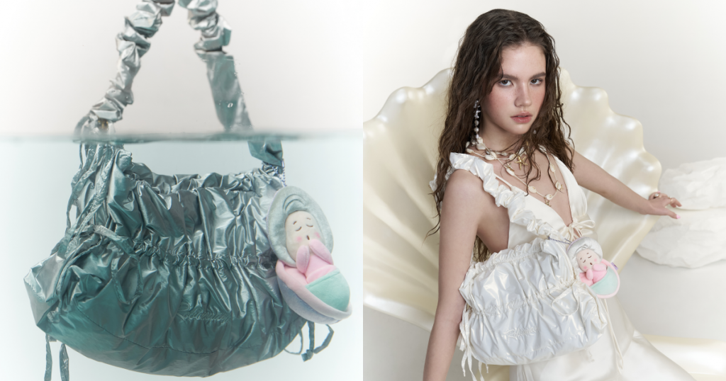 小牡蠣珍珠肩背包