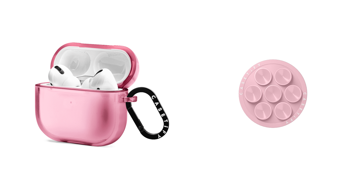 CASETiFY 粉紅泡泡系列