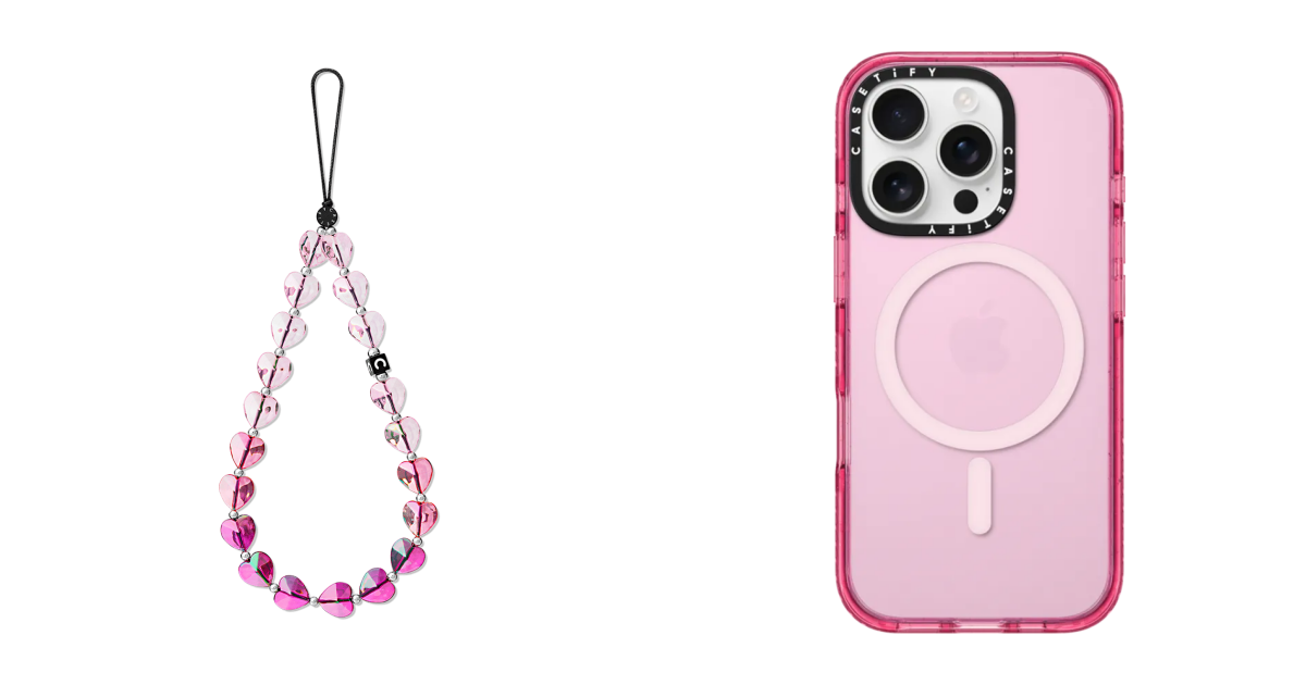 CASETiFY 粉紅泡泡系列