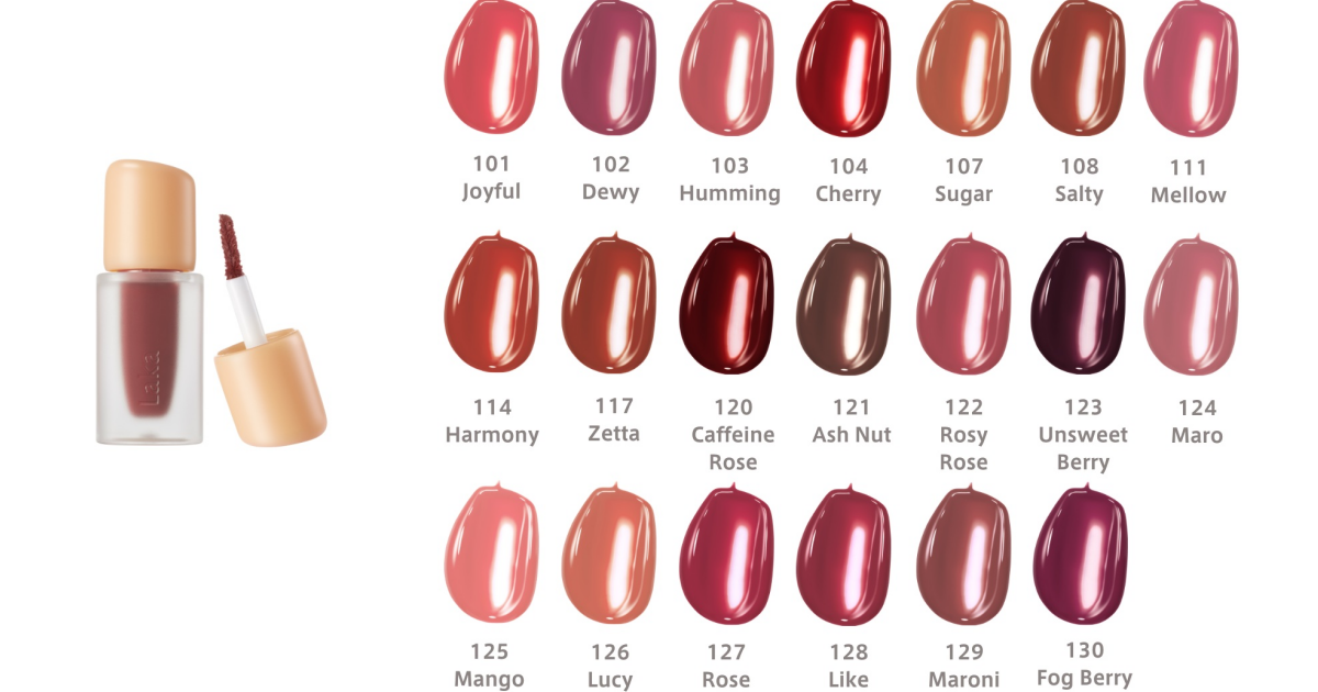 Laka 果然持久水光唇釉-迷你版