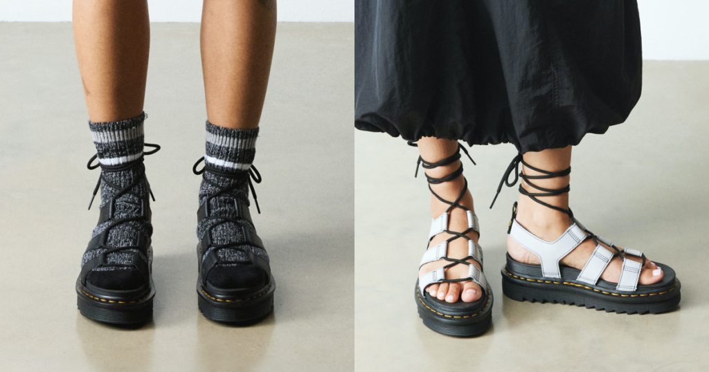 Nartilla 羅馬涼鞋(黑/霧灰) / NT$5,280