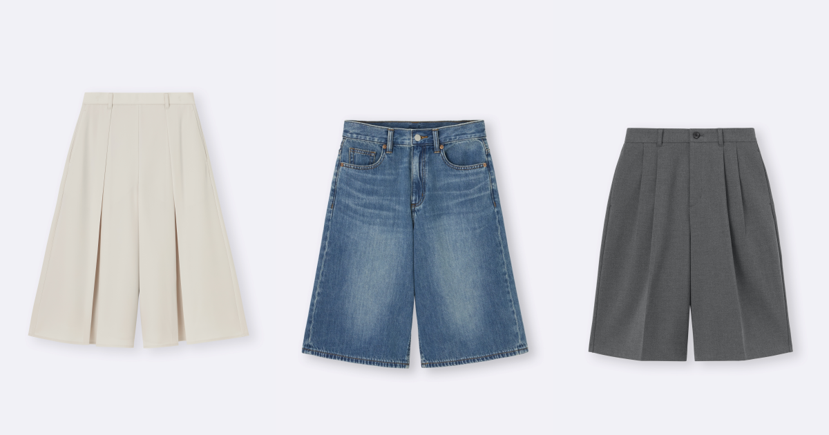 GU SUMMER BOTTOM 女裝潮短下著系列