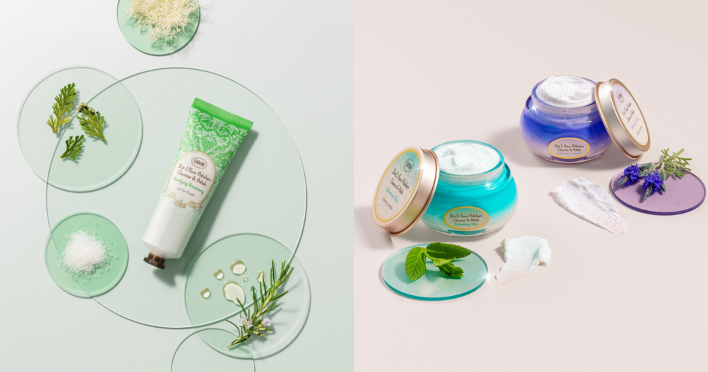 SABON二合一臉部磨砂潔顏凝露
SABON二合一臉部純淨磨砂膏