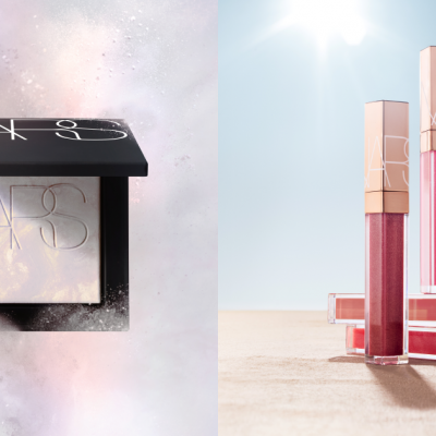 NARS裸光幻彩蜜粉餅 AURORA+激情過後嫩唇露