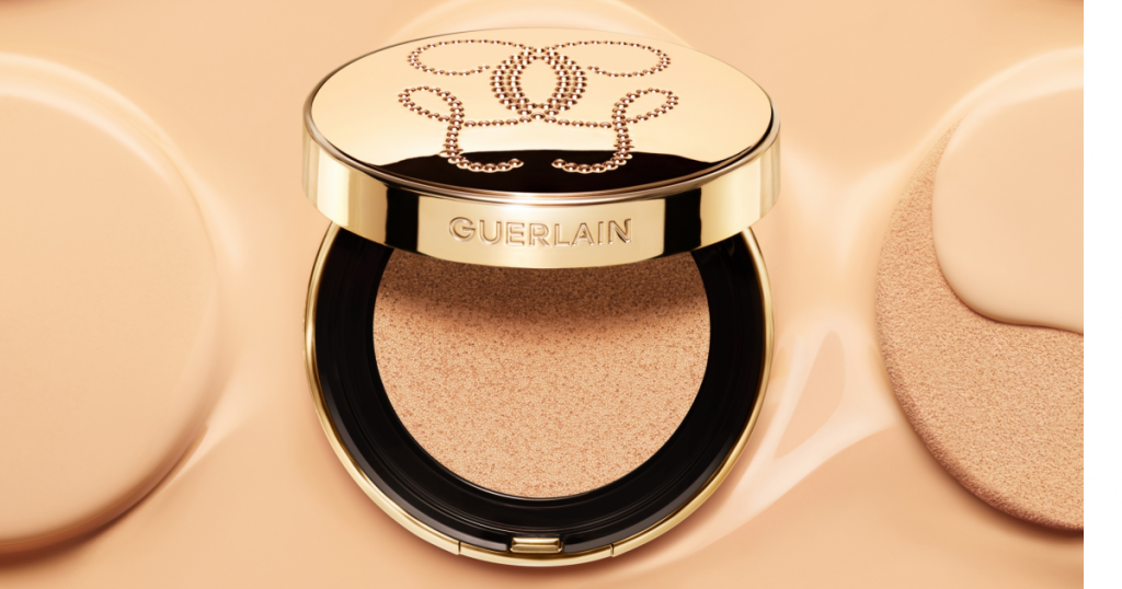 嬌蘭24K純金絲光氣墊粉餅