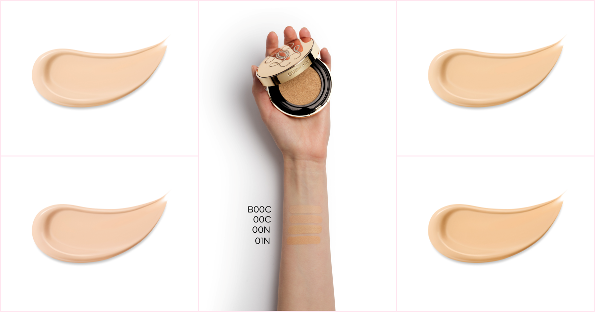 嬌蘭24K純金絲光氣墊粉餅