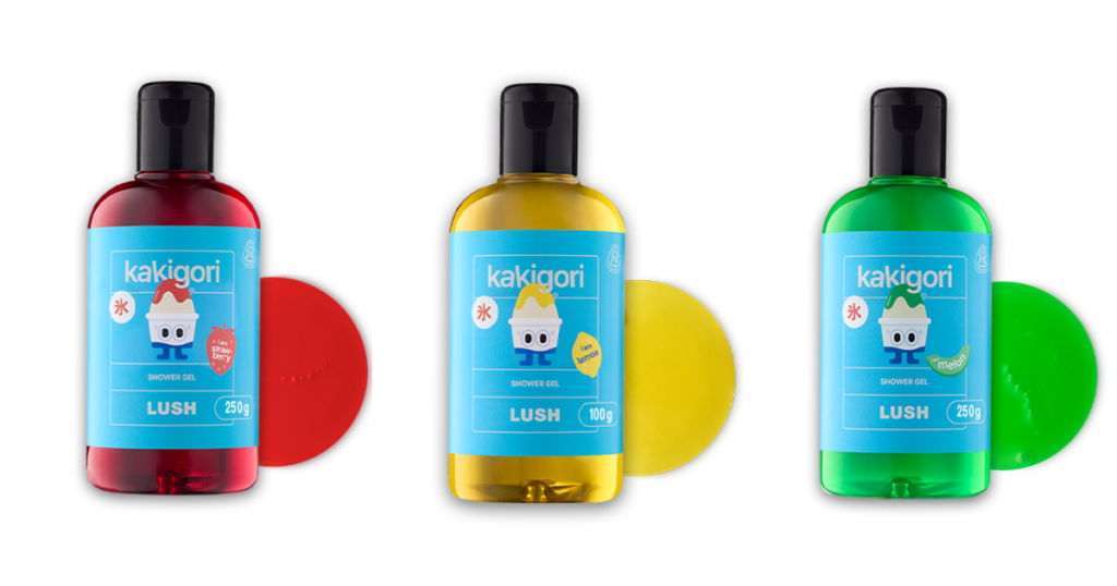 LUSH刨冰沐浴露系列