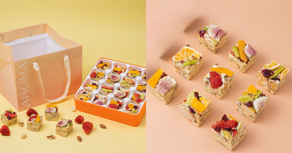 蛋白工坊 水果乾雪Q餅禮盒