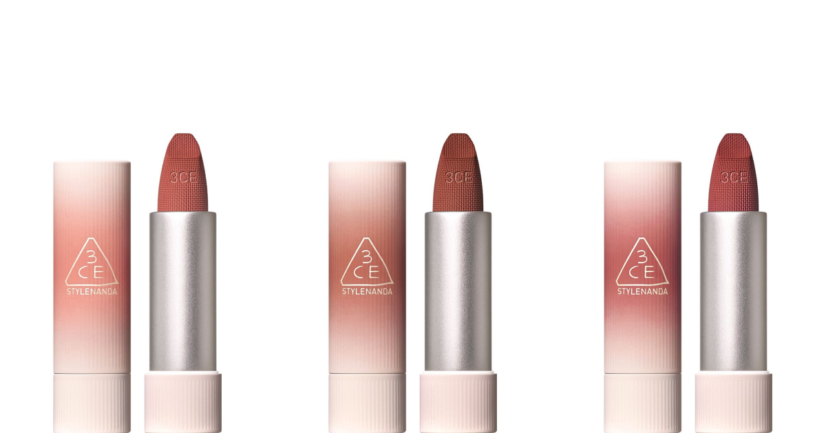 3CE-輕絨擁吻絨霧唇膏