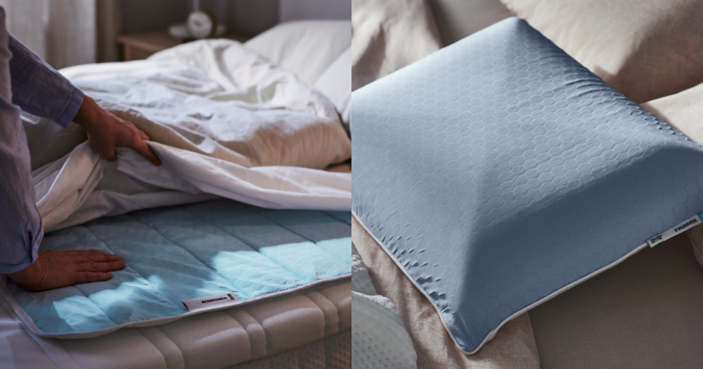 降溫涼墊、人體工學枕