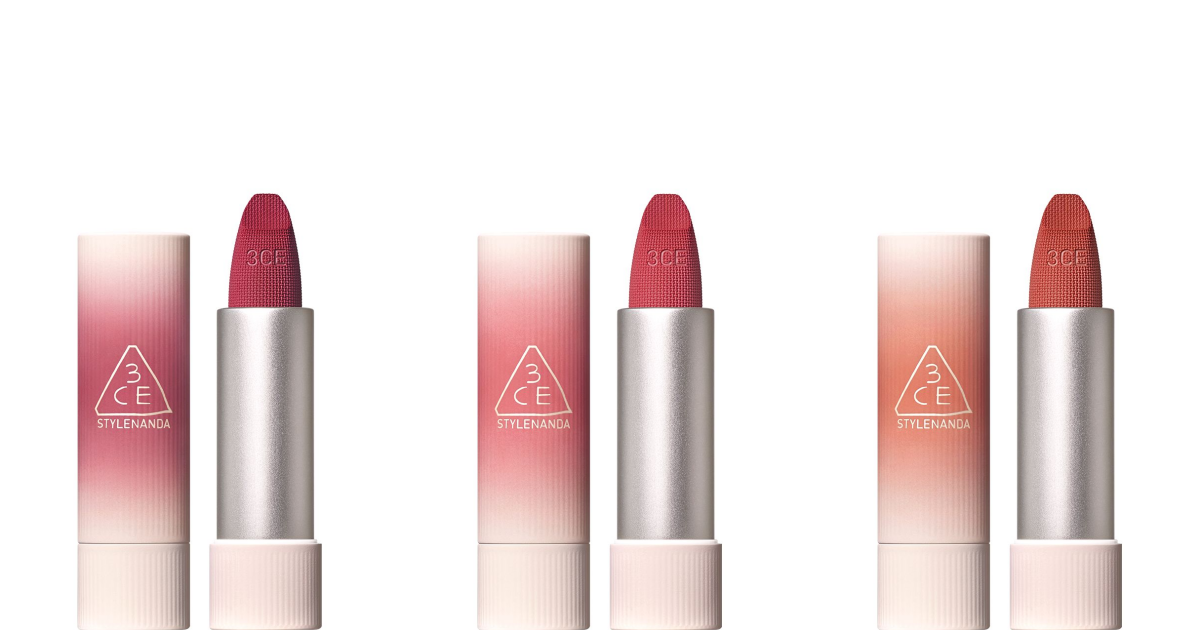 3CE-輕絨擁吻絨霧唇膏