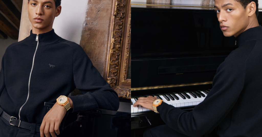 MAISON KITSUNÉ × G-SHOCK
金色時分 GA2100 聯名手錶