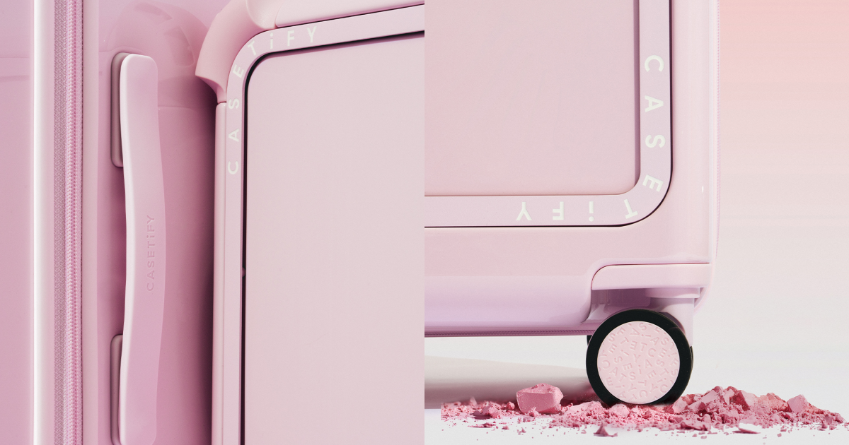 CASETiFY Bounce Travel系列 行李箱+登機箱